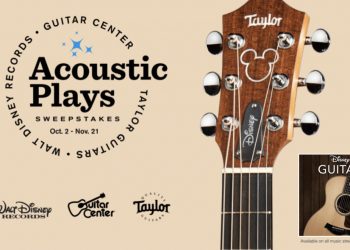 Walt Disney Records, Taylor Guitars And Guitar Center Have Teamed Up For One Acoustically Awesome Sweepstakes