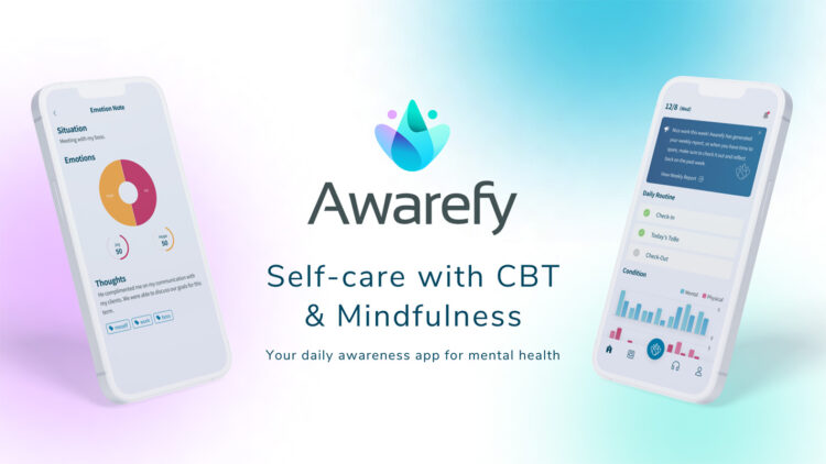 Japanese Mental-Healthcare App, Awarefy, Helps You Adopt Mindfulness and Self-Care Techniques