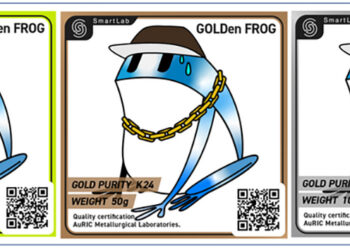 SmartLab, Inc. Launched the World’s First Generative, and Gold-Backed NFT Called the GOLDen Frog