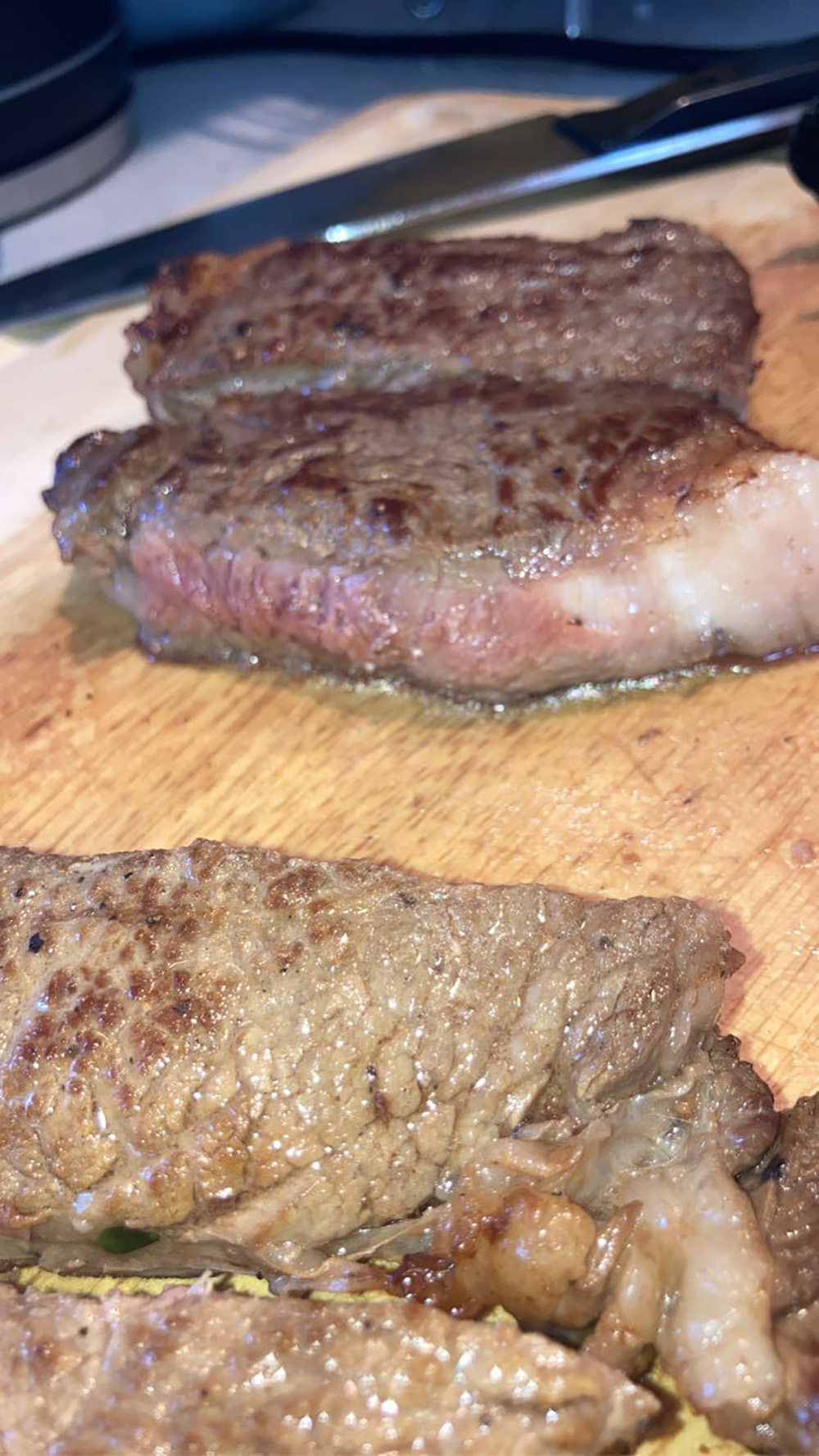 T’s Steak Recipe by Tudor Bodrug,  Boston, Massachusetts