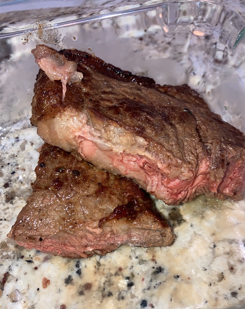 T’s Steak Recipe by Tudor Bodrug,  Boston, Massachusetts
