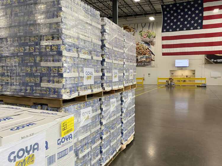 Goya Foods of Texas Donates 250,000 Pounds of Food to Families in Need