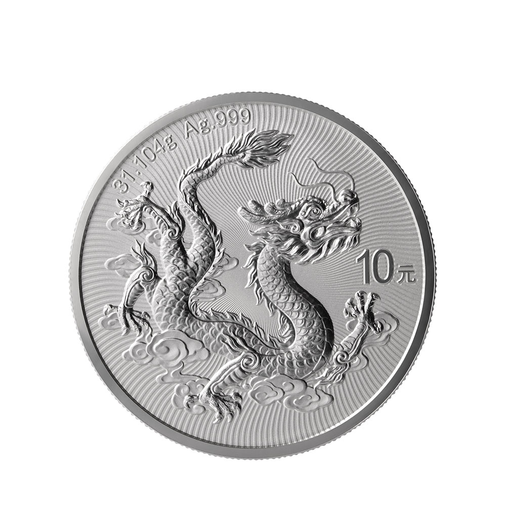Issued Today – 2026 Chinese Dragon Silver Bullion Coin